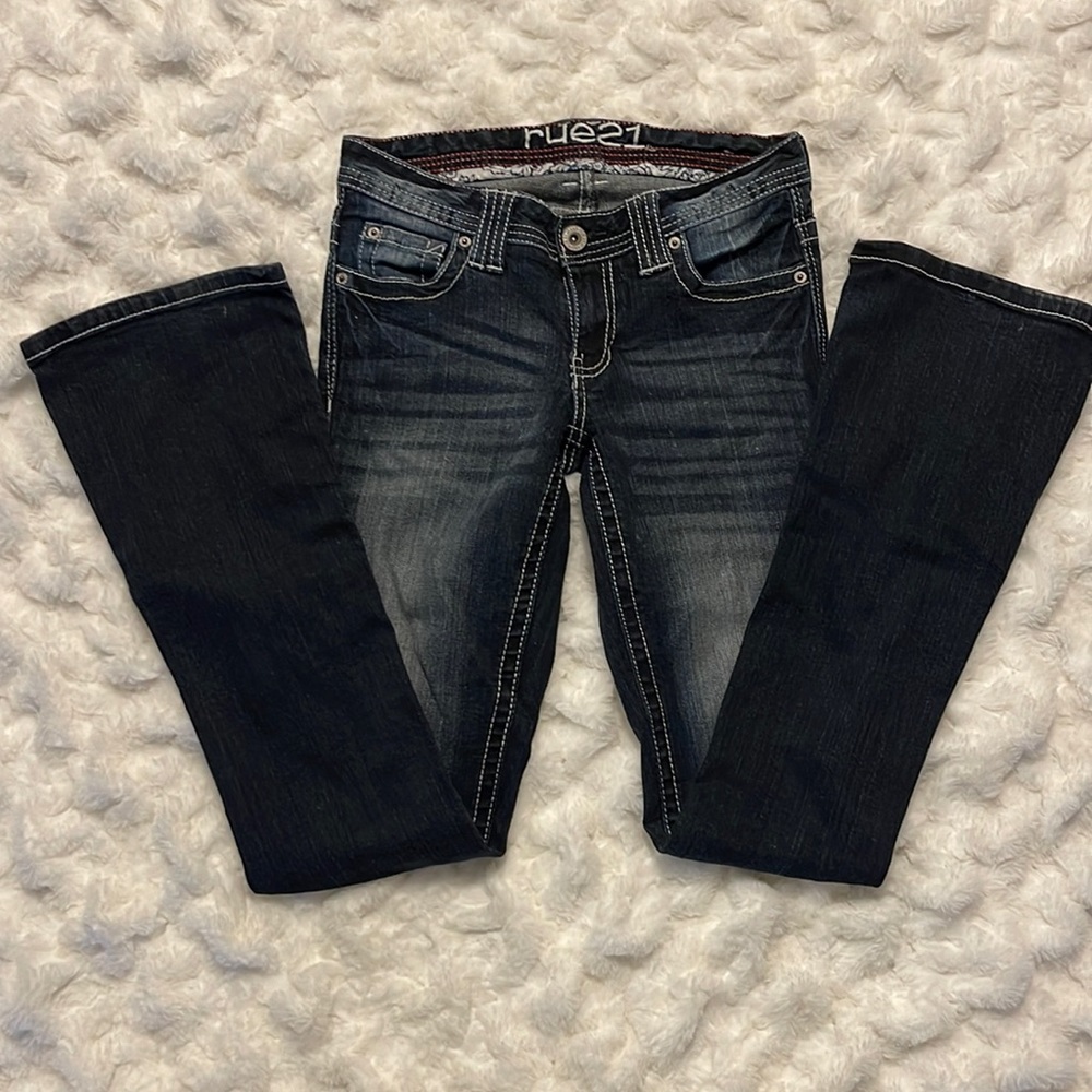Rue21 boot cut jeans sz 0